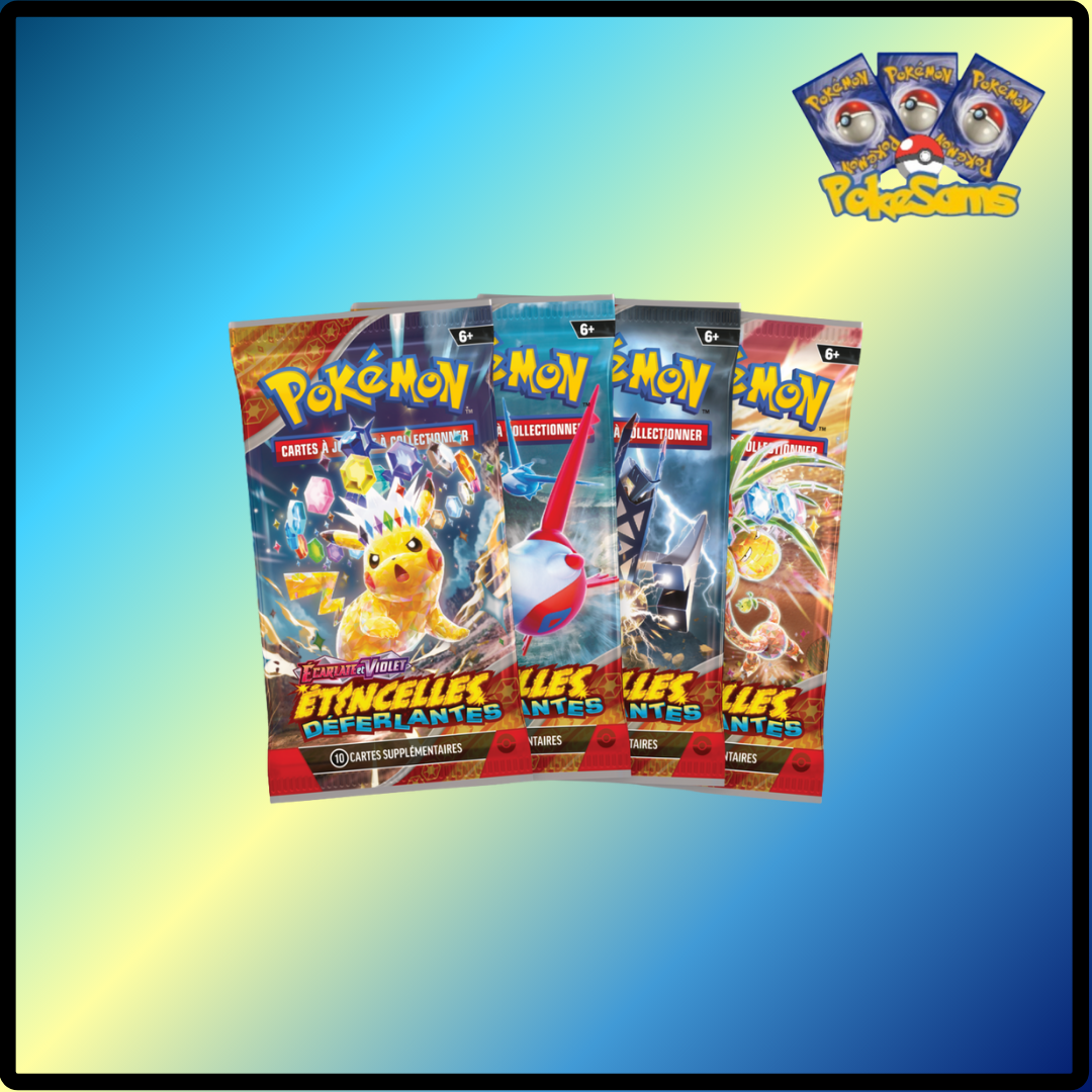 Booster Pokémon EV8 Étincelles Déferlantes