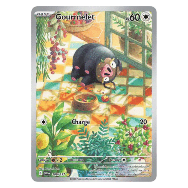 Gourmelet AR Flammes Obsidiennes 209/197