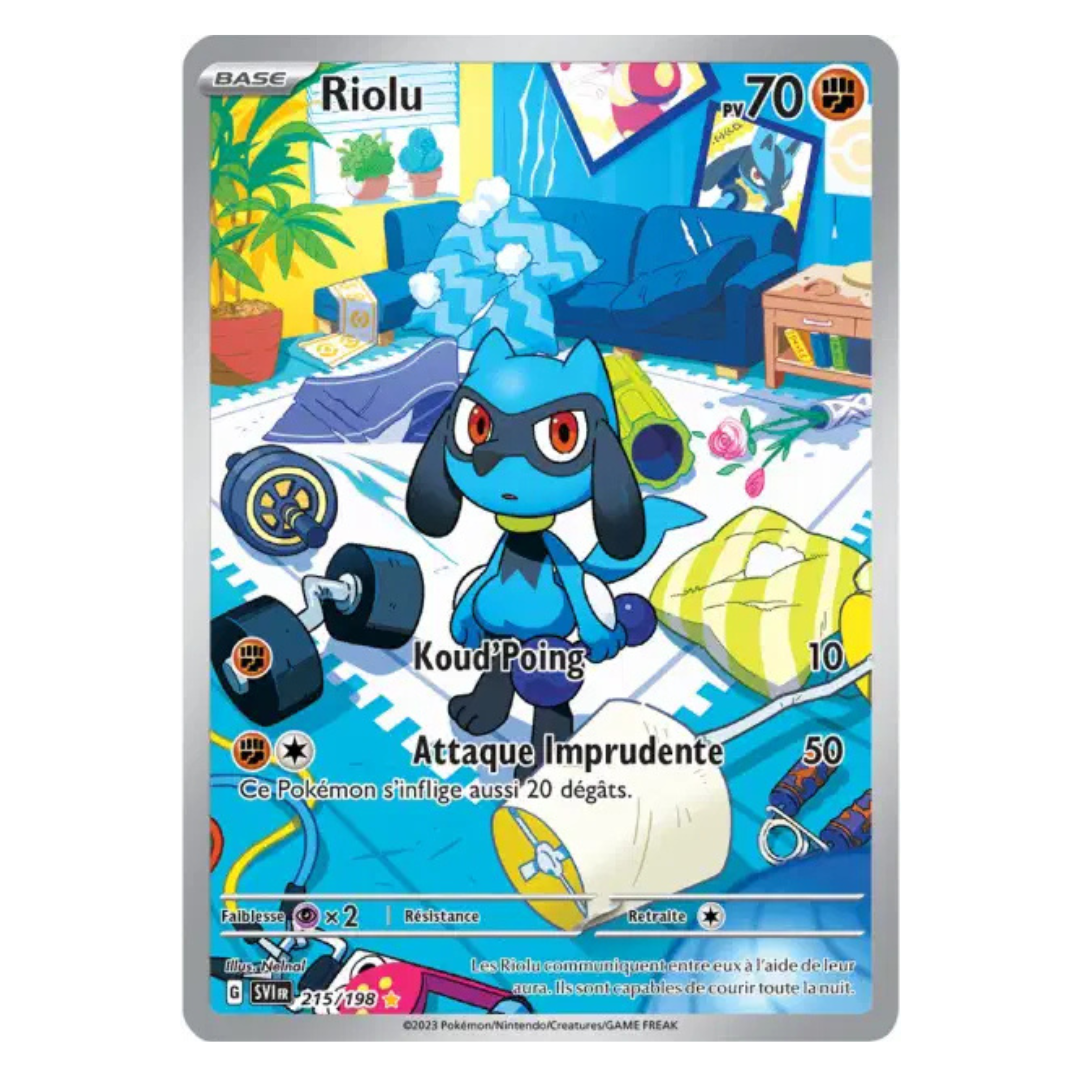 Riolu AR Écarlate et Violet 215/198