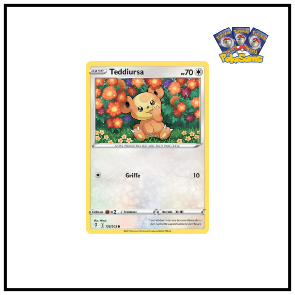Teddiursa Reverse Évolution Céleste 126/203