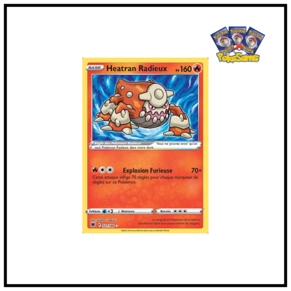 Heatran Radieux Astres Radieux 027/189