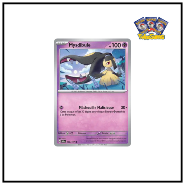 Mysdibule Reverse Flammes Obsidiennes 089/197