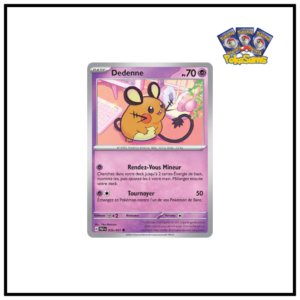 Dedenne Reverse Destinées de Paldea 036/091