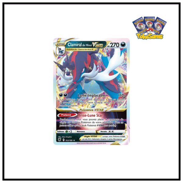 Clamiral de Hisui Vstar Astres Radieux 102/189