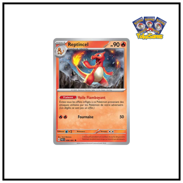 Reptincel Reverse Destinées de Paldea 008/091