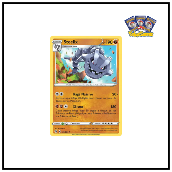 Steelix Holo Poing du Fusion 139/264