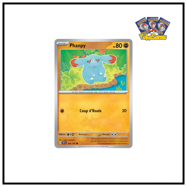 Phanpy Reverse Étincelles Déferlantes 102/191
