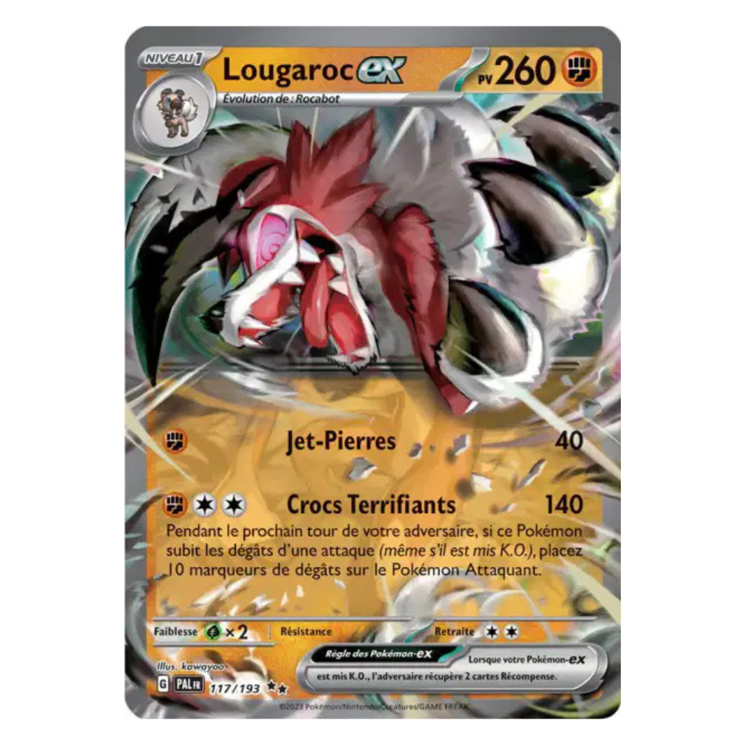 Lougaroc EX Évolution Paldea 117/193