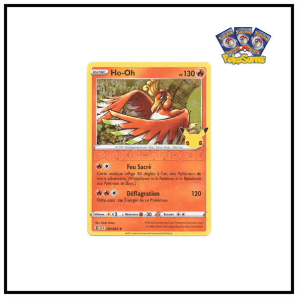 Ho-Oh Holo Célébrations 001/025