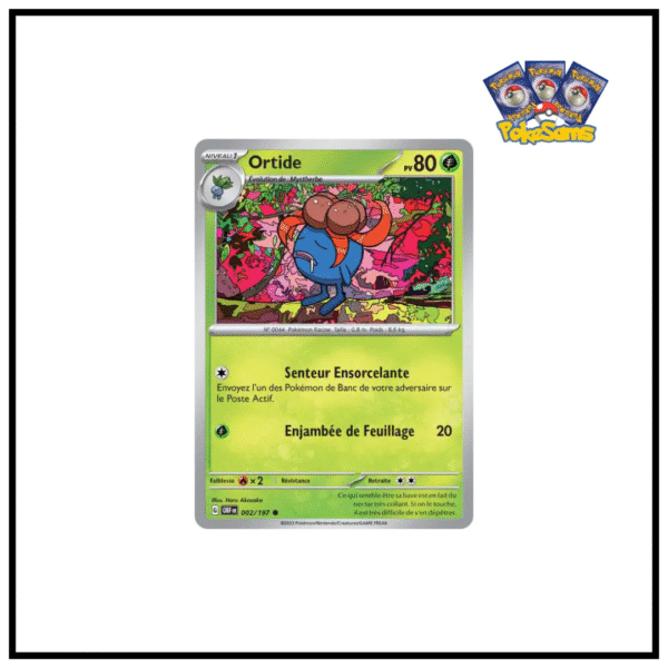 Ortide Reverse Flammes Obsidiennes 002/197