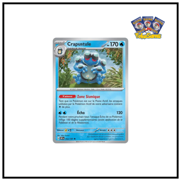 Crapustule Reverse Flammes Obsidiennes 052/197