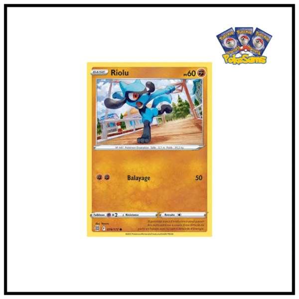 Riolu Reverse Stars Étincelantes 078/172