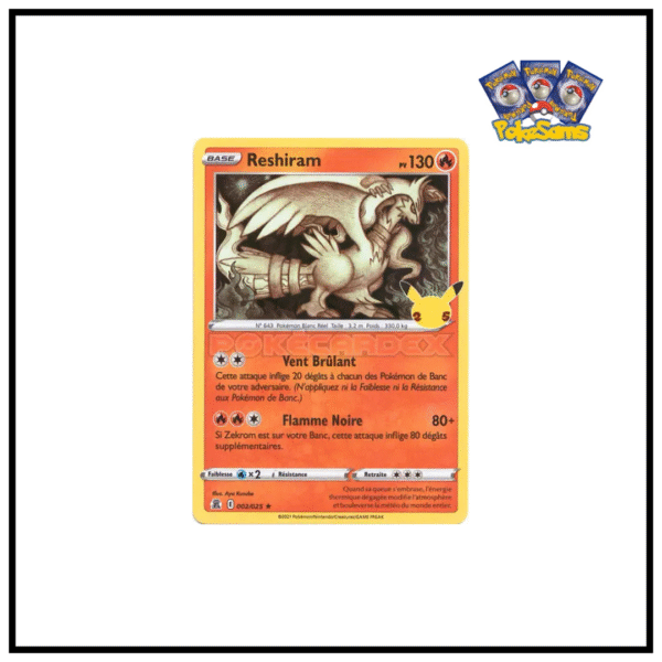 Reshiram Holo Célébrations 002/025