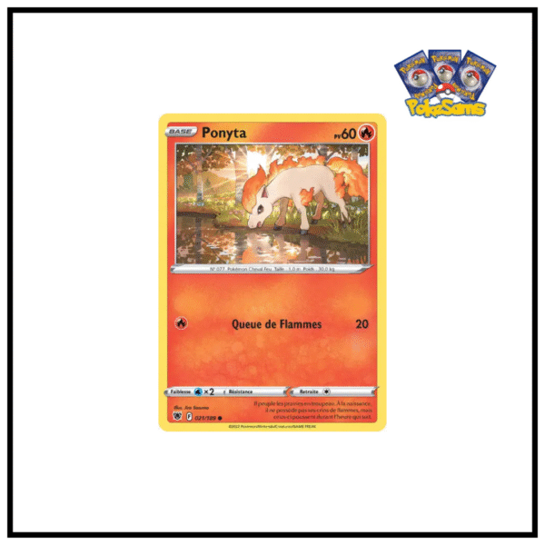 Ponyta Reverse Astres Radieux 021/189