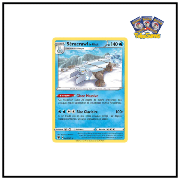 Séracrawl de Hisui Reverse Astres Radieux 048/189