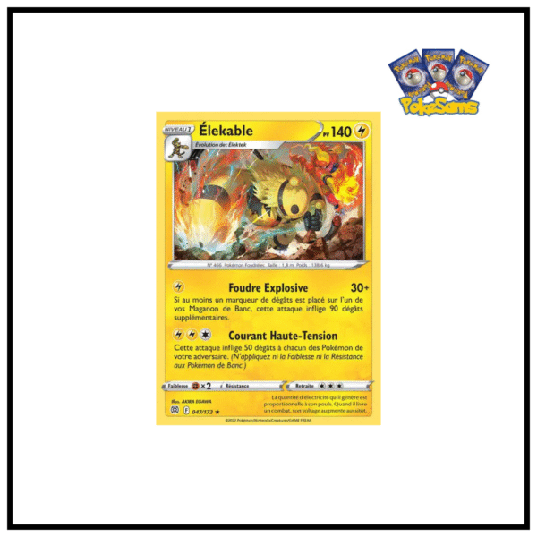 Elekable Reverse Stars Étincelantes 047/172