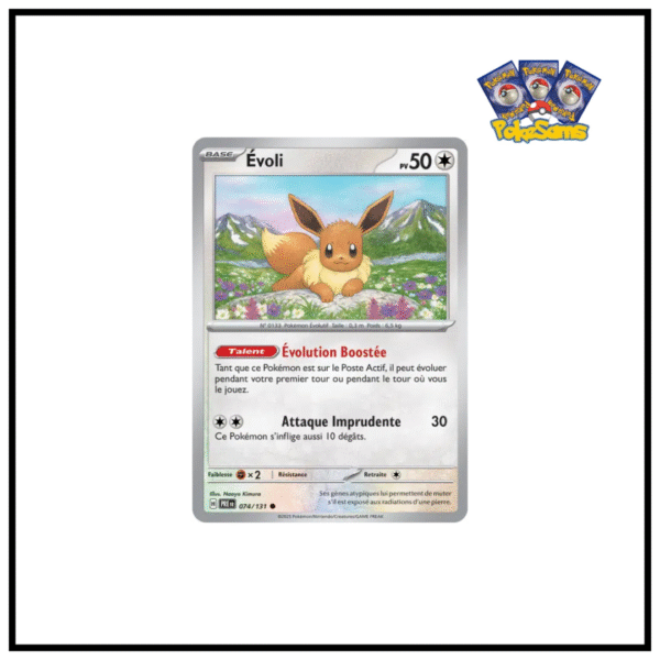 Evoli Pokéball Évolutions Prismatiques 074/131