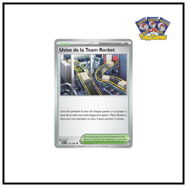 Usine de la Team Rocket Reverse Rivalités Destinées 173/182