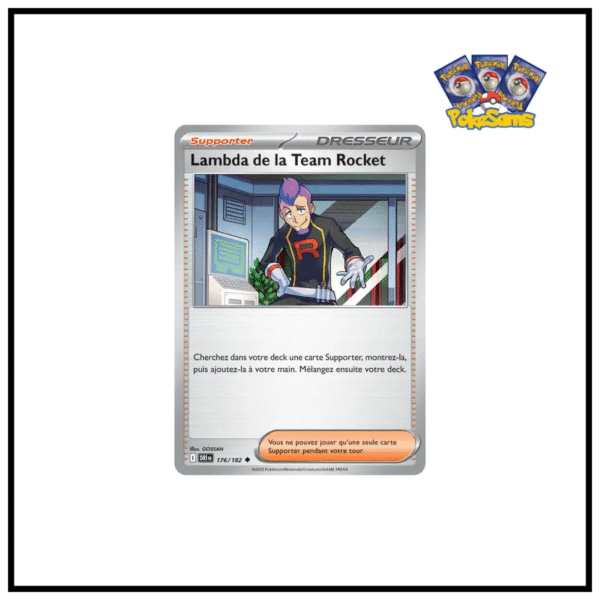 Lambda de la Team Rocket Reverse Rivalités Destinées 176/182
