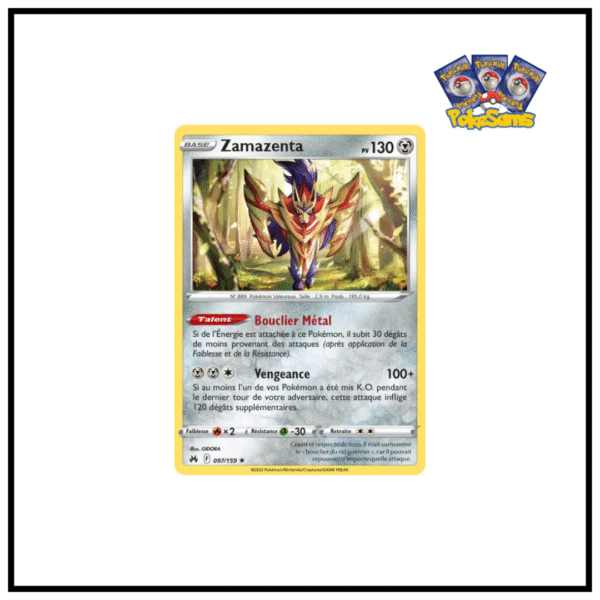 Zamazenta Holo Zénith Suprême 097/159