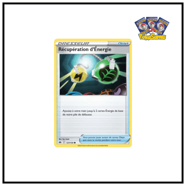 Récupération d’Énergie Reverse Zénith Suprême 127/159