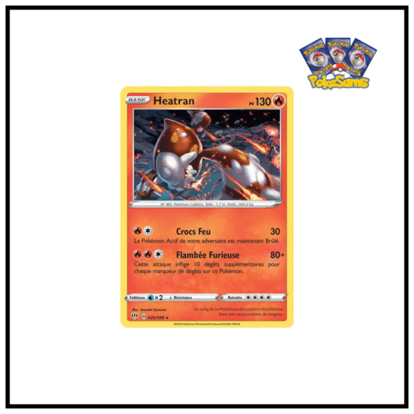 Heatran Reverse Ténèbres Embrasées 025/189
