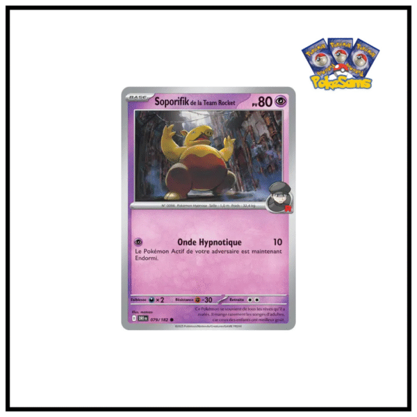 Soporifik de la Team Rocket Reverse Rivalités Destinées 079/182
