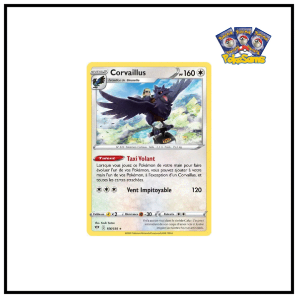Corvaillus Holo Ténèbres Embrasées 156/189