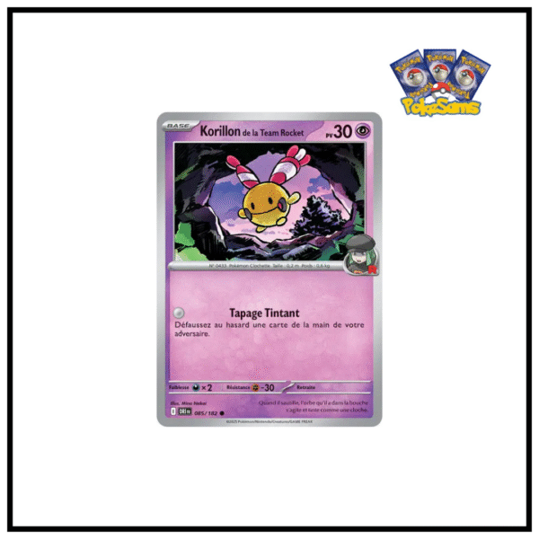 Korillon de la Team Rocket Reverse Rivalités Destinées 085/182