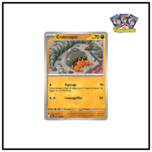 Crabicoque Pokéball Foudre Noire 051/086