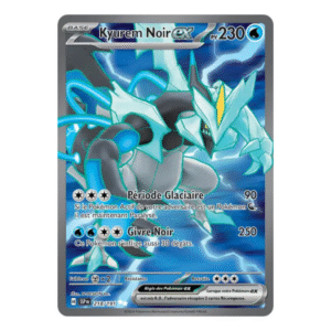 Kyurem Noir FA EX Étincelles Déferlantes 218/191