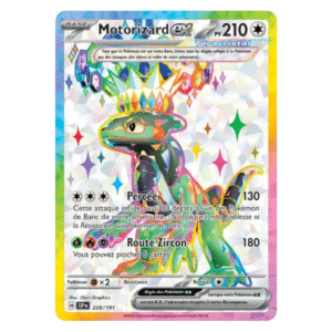 Motorizard Téracristal FA EX Étincelles Déferlantes 228/191