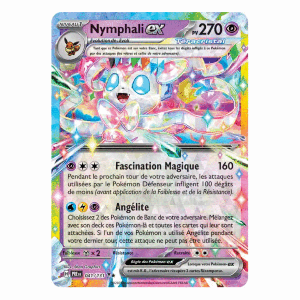 Nymphali Téracristal EX Évolutions Prismatiques 041/131