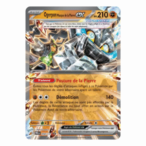 Ogerpon masque de la pierre Téracristal EX Évolutions Prismatiques 058/131