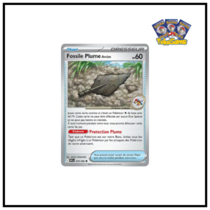 Fossile Plume Ancien Reverse Flamme Blanche 079/086