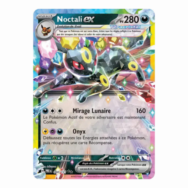 Noctali Téracristal EX Évolutions Prismatiques 060/131
