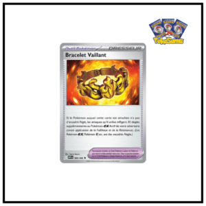 Bracelet Vaillant Pokéball Flamme Blanche 080/086