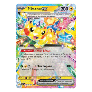Pikachu Téracristal EX Étincelles Déferlantes 057/191