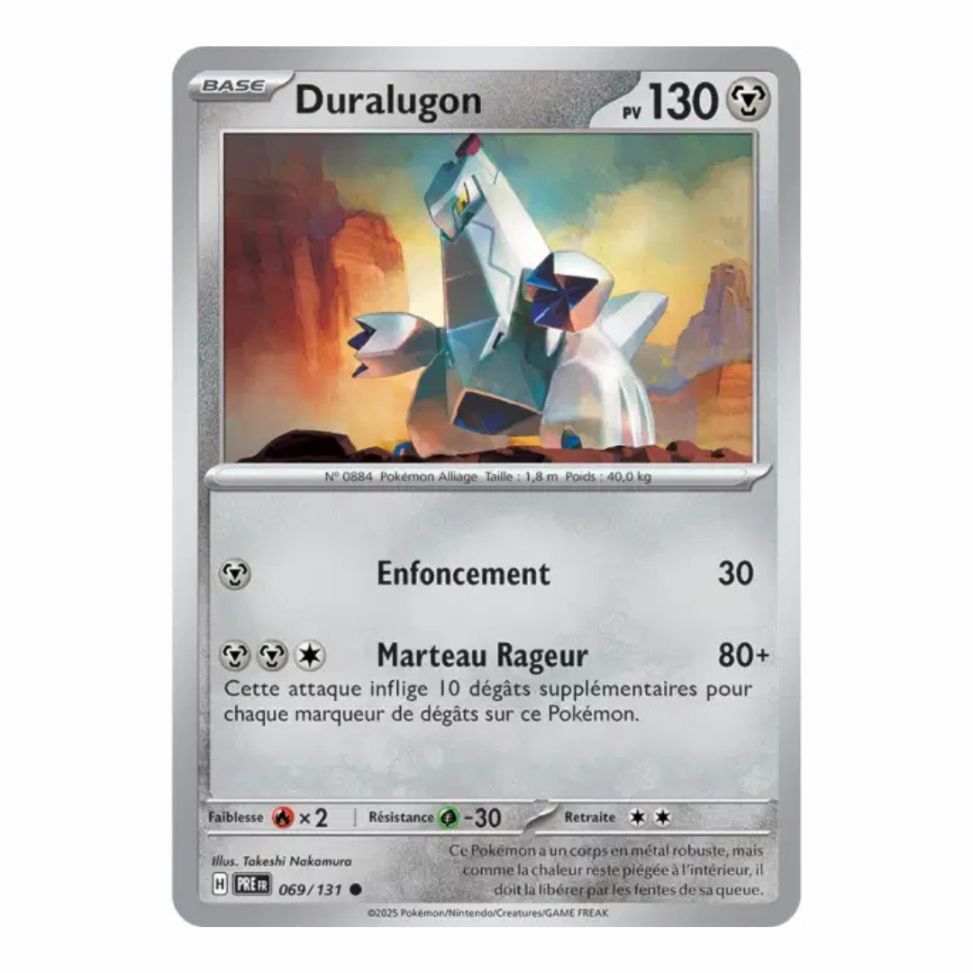 Duralugon Pokéball Évolutions Prismatiques 069/131