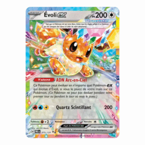 Evoli Téracristal EX Évolutions Prismatiques 075/131
