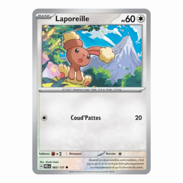Laporeille Pokéball Évolutions Prismatiques 083/131