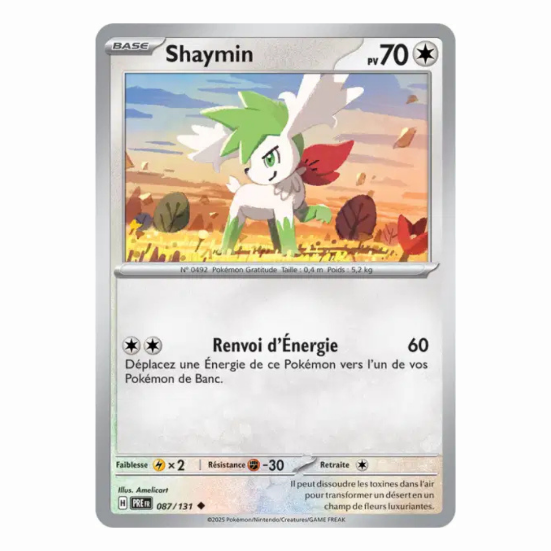 Shaymin Pokéball Évolutions Prismatiques 087/131