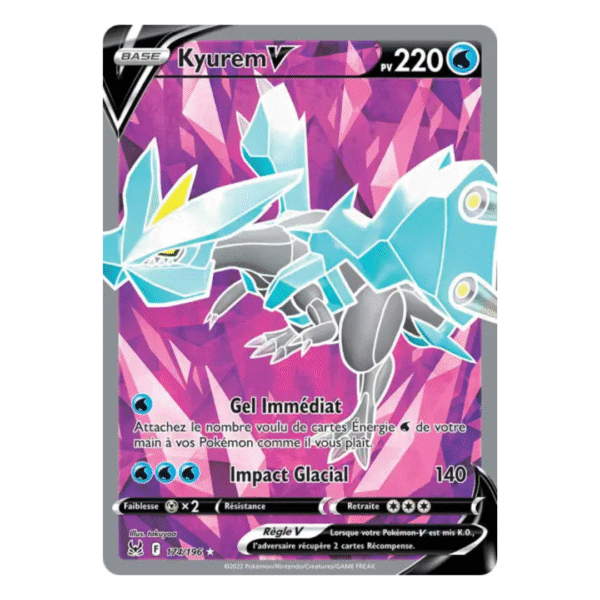Kyurem V FA Origine Perdue 174/196