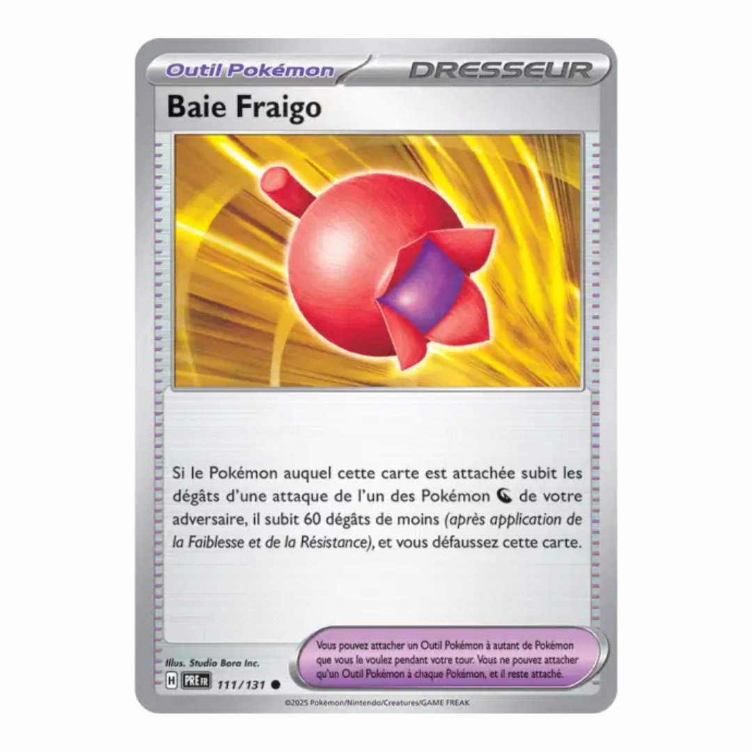 Baie Fraigo Pokéball Évolutions Prismatiques 111/131