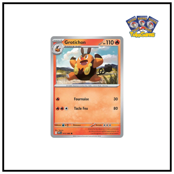 Grotichon Reverse Flamme Blanche 012/086