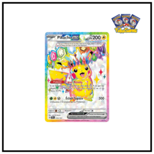 Pikachu Téracristal FA EX Étincelles Déferlantes 219/191
