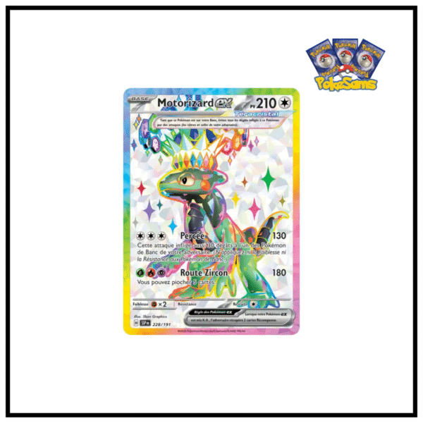 Motorizard Téracristal FA EX Étincelles Déferlantes 228/191