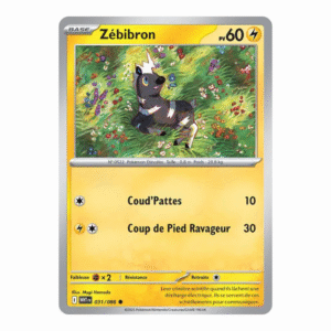 Zébibron Pokéball Flamme Blanche 031/086