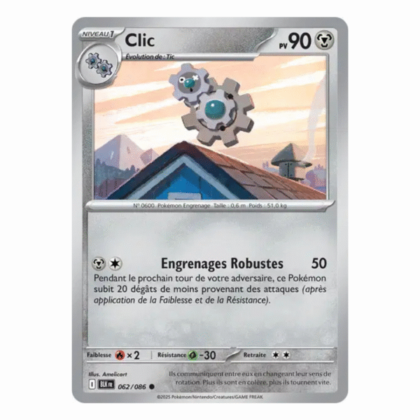 Clic Pokéball Foudre Noire 062/086
