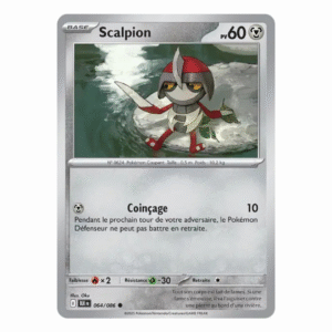 Scalpion Pokéball Foudre Noire 064/086